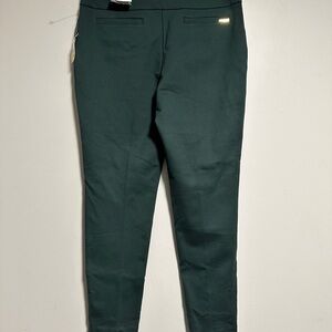 Anne Klein Deep Green Stretch Pants